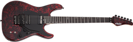 Schecter DIAMOND SERIES Sun Valley Super Shredder FR/S Red Reign   6-String Electric Guitar  